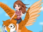 Owl Rider - Девочка верхом на сове